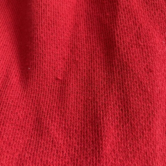 The Limited Women’s Knit Top Red Long Sleeve Sweater Grommet Lace Sz Large - Picture 7 of 10